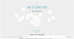 Desktop Screenshot of download.bancdebinarydemo.wordpress.com