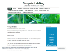 Tablet Screenshot of dmartincomputerlab.wordpress.com