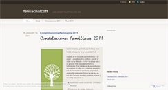 Desktop Screenshot of felisachalcoff.wordpress.com
