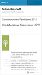 Mobile Screenshot of felisachalcoff.wordpress.com