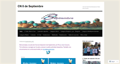 Desktop Screenshot of cn8septiembre.wordpress.com
