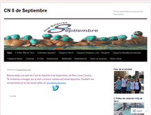Tablet Screenshot of cn8septiembre.wordpress.com