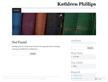 Tablet Screenshot of kmplibrarian.wordpress.com