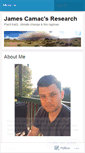 Mobile Screenshot of jscamacresearch.wordpress.com