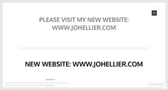 Desktop Screenshot of johellier.wordpress.com