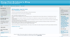 Desktop Screenshot of hungvietbrisbane.wordpress.com