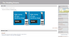 Desktop Screenshot of dreamsforwedding.wordpress.com