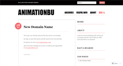 Desktop Screenshot of animationbu.wordpress.com