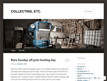 Tablet Screenshot of collectingetc.wordpress.com