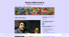 Desktop Screenshot of kirstyloumcq.wordpress.com