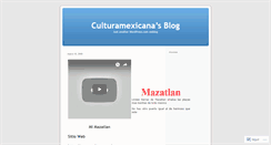 Desktop Screenshot of culturamexicana.wordpress.com