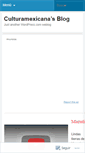 Mobile Screenshot of culturamexicana.wordpress.com