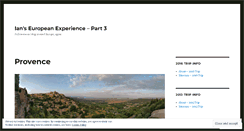 Desktop Screenshot of ianineurope.wordpress.com