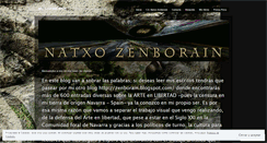 Desktop Screenshot of natxozenborain.wordpress.com