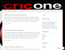 Tablet Screenshot of cricfari.wordpress.com