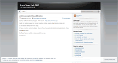 Desktop Screenshot of loebschool2012.wordpress.com