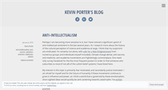 Desktop Screenshot of kevinporter.wordpress.com