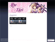 Tablet Screenshot of loveyuri.wordpress.com