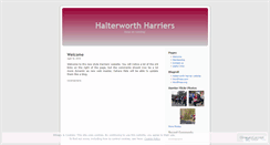 Desktop Screenshot of halterworthharriers.wordpress.com