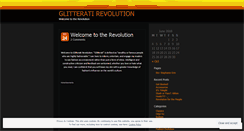 Desktop Screenshot of glitteratirevolution.wordpress.com