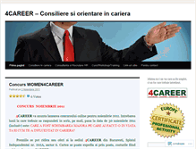 Tablet Screenshot of consilierecariera.wordpress.com