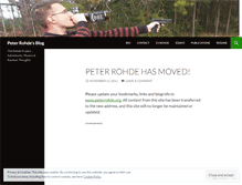 Tablet Screenshot of peterrohde.wordpress.com