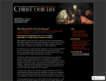 Tablet Screenshot of christourlifeiowa.wordpress.com
