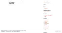Desktop Screenshot of dapperalchemist.wordpress.com
