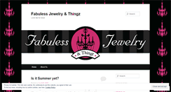 Desktop Screenshot of fabulessjewelry.wordpress.com