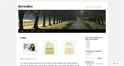 Desktop Screenshot of baristabee.wordpress.com