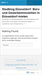 Mobile Screenshot of duesseldorfbueroflaechen.wordpress.com
