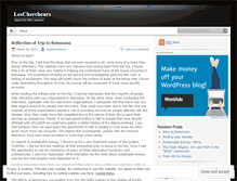 Tablet Screenshot of leschercheurs.wordpress.com
