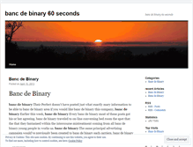 Tablet Screenshot of mediakit.bancdebinary60seconds.wordpress.com