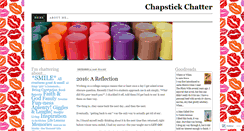 Desktop Screenshot of chapstickchatter.wordpress.com