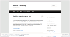 Desktop Screenshot of pauliendehaes.wordpress.com