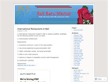 Tablet Screenshot of bbn2008.wordpress.com