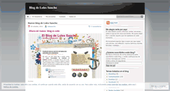 Desktop Screenshot of lolessanchoblog.wordpress.com