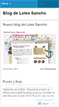 Mobile Screenshot of lolessanchoblog.wordpress.com