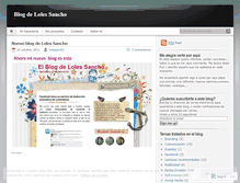 Tablet Screenshot of lolessanchoblog.wordpress.com