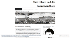 Desktop Screenshot of kanzelwandhaus.wordpress.com