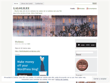 Tablet Screenshot of laloli.wordpress.com