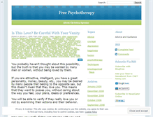 Tablet Screenshot of freepsychotherapy.wordpress.com