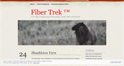 Desktop Screenshot of fibertrek.wordpress.com