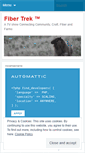 Mobile Screenshot of fibertrek.wordpress.com