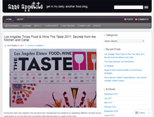 Tablet Screenshot of anneappetite.wordpress.com