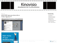 Tablet Screenshot of kinoticias.wordpress.com