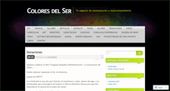 Desktop Screenshot of coloresdelser.wordpress.com