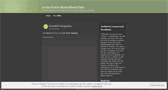 Desktop Screenshot of ideapool.wordpress.com