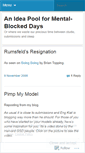 Mobile Screenshot of ideapool.wordpress.com