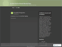 Tablet Screenshot of ideapool.wordpress.com
